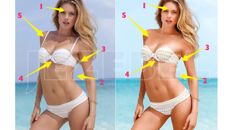 Illustration for article titled The Unretouched Images Victoria's Secret Doesn't Want You to See